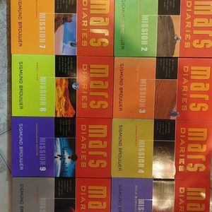 Set of 10 books...Mars Diaries Series 1-10.